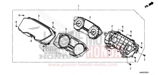 COMPTEUR (NSS125ADK) NSS125ADK de 2019